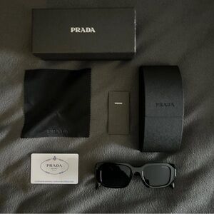 Prada Sleek Black Eyewear